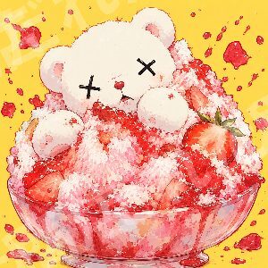 くま子のかき氷