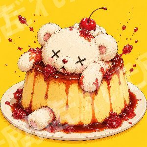 くま子のプリン